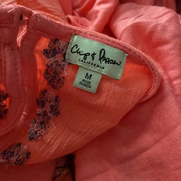 Chip & Pepper floral flowy boho beach top - Picture 14 of 15